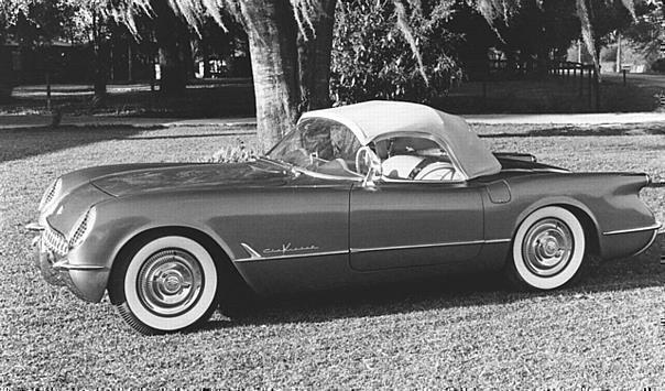 Corvette C1 von 1955.